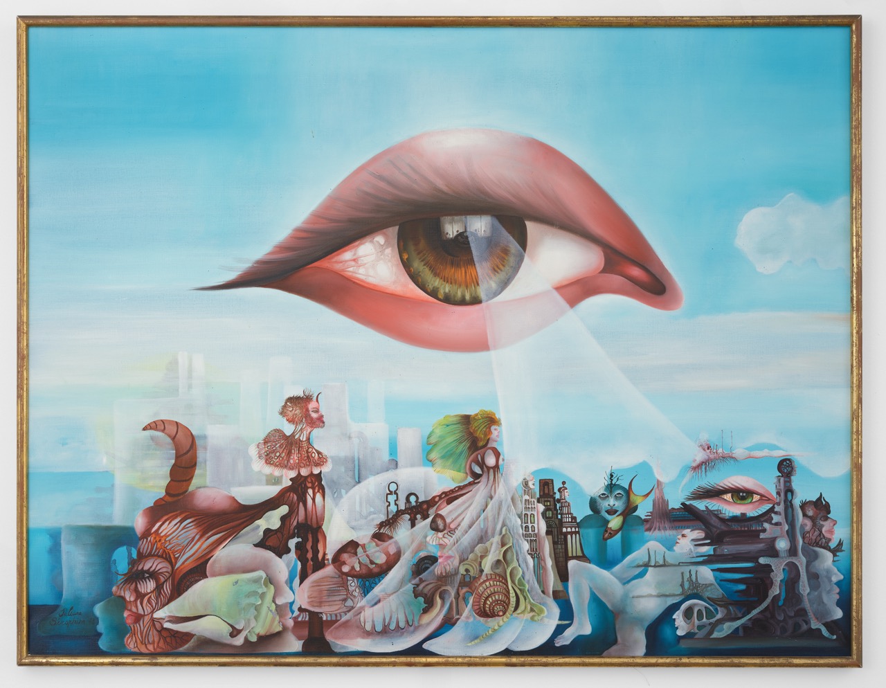 Juliana Seraphim, <i>Untitled</i>, 1978. Oil on canvas, 35 7/8 x 46 1/2 in (91 x 118 cm)